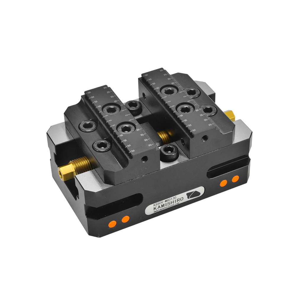 KSSCV-M80130 Тиски самоцентрирующиеся 5-осевые